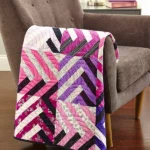 Radiate Elegance with the Stunning Purple Play Quilt