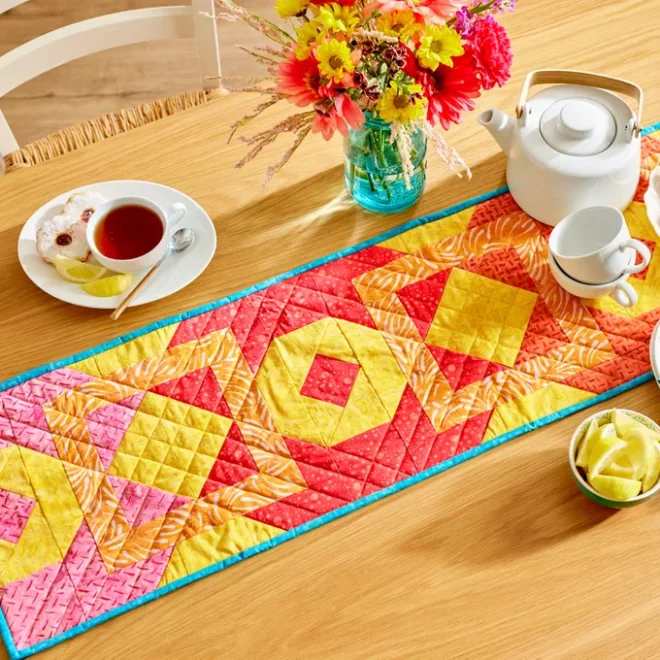Unleashing Creativity with the Sunny Day Table Runner Pattern