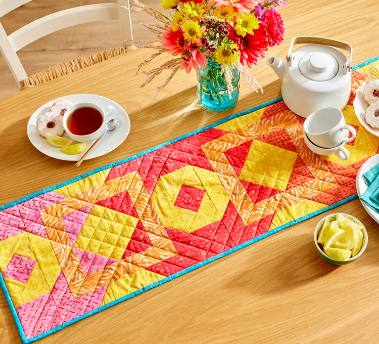 Unleashing Creativity with the Sunny Day Table Runner Pattern