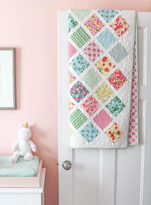 Crafting Joy with the Lattice Baby Quilt: A Harmonious Journey