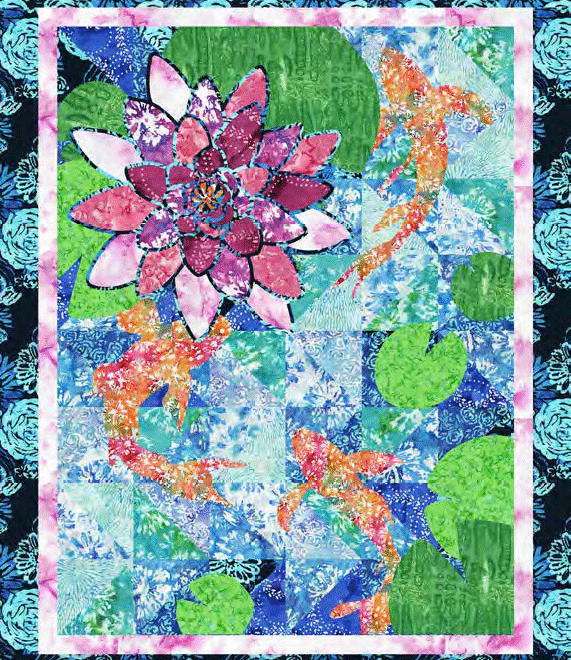 Dive into Creativity with the Little Lily Pond Quilt – Quilted Dreams