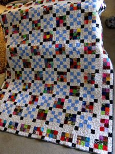 Crafting Joy: The Scrap Happy Nine Patch Quilt Journey