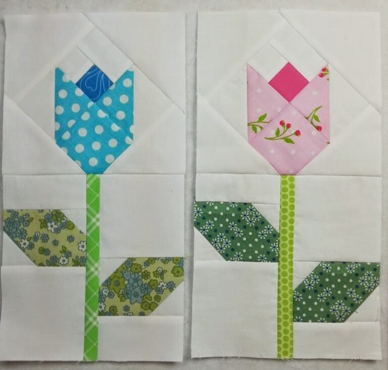 Unlock Creativity with the Vibrant Podunk Posy Block – Quilted Dreams