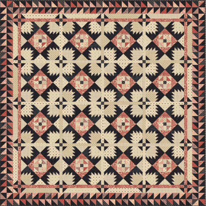 Embracing the Elegance of the Blush and Blue Lap Quilt