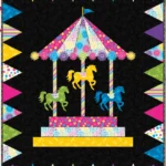 Radiate Playfulness: The Painted Carousel Quilt Tutorial