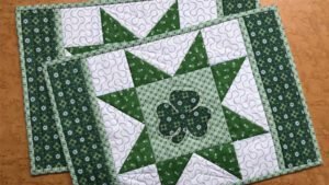 Unleashing Creativity with the Shamrock Star Placemat!