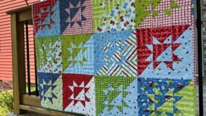 Unleash Your Imagination with the Vibrant Split Stars Quilt