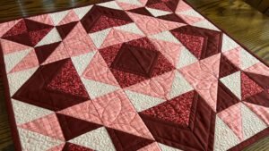 Ignite Your Creativity with the Radiant Ruby Quilt – A Quilting Adventure