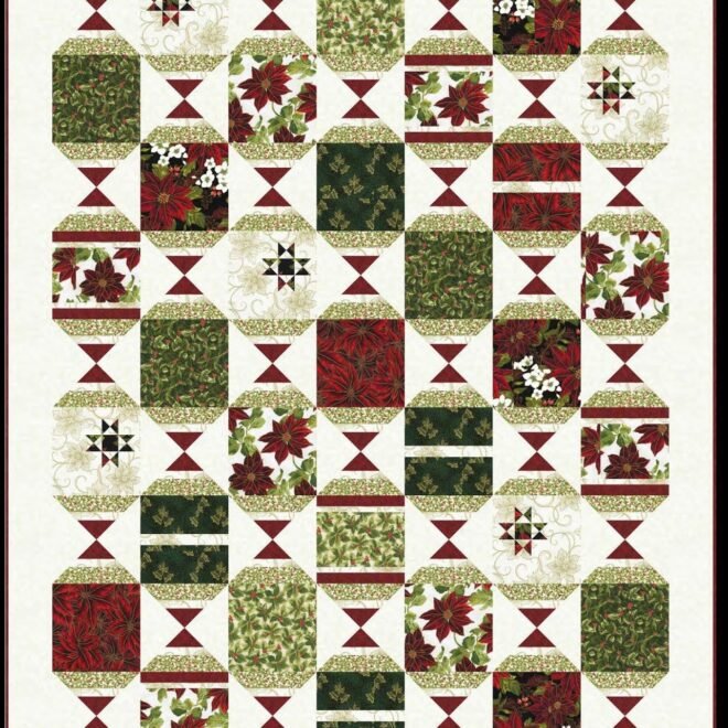 Wrap Your Holidays in Joy with the Christmas Candy Quilt