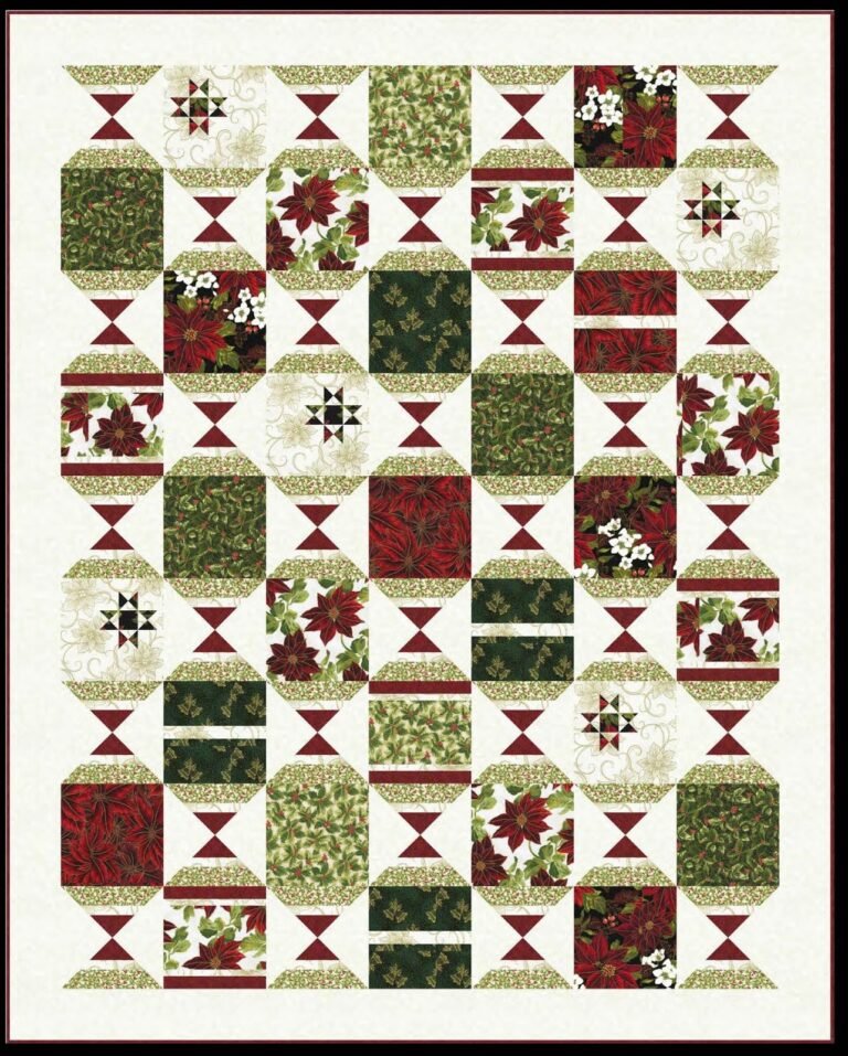 Wrap Your Holidays in Joy with the Christmas Candy Quilt