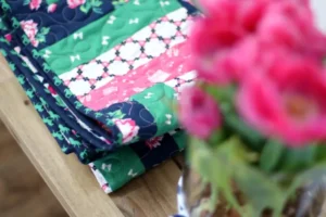 Unleash Your Creativity with the Fast Rail Fence Baby Quilt!